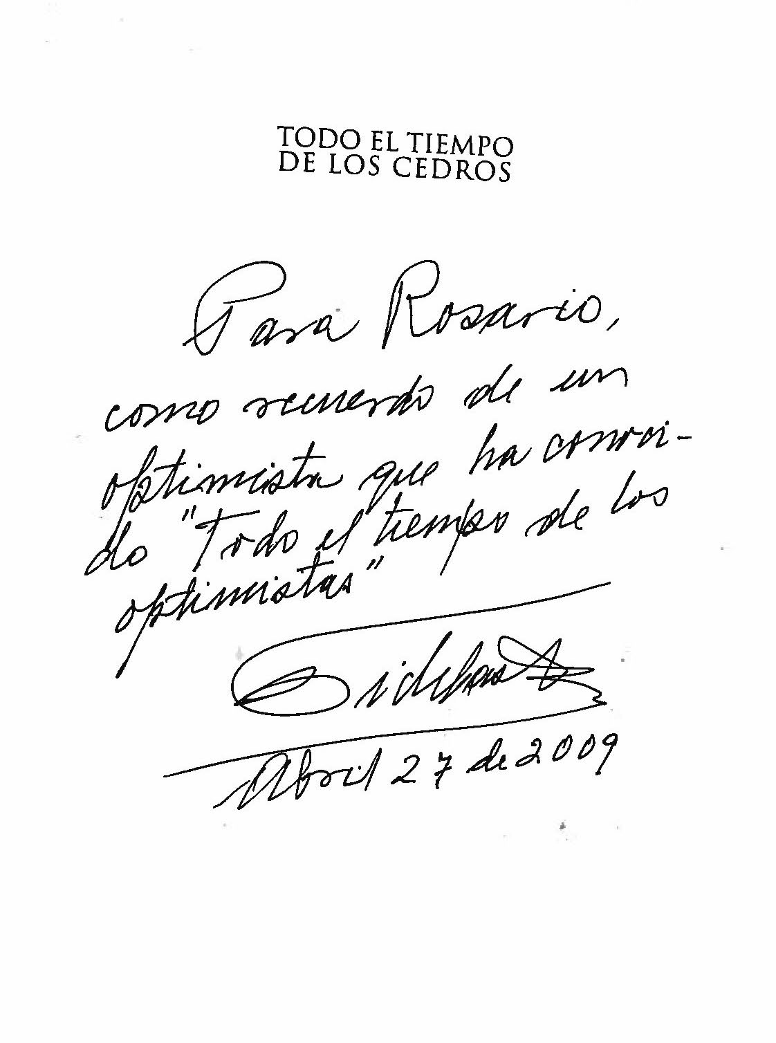Dedicatoria