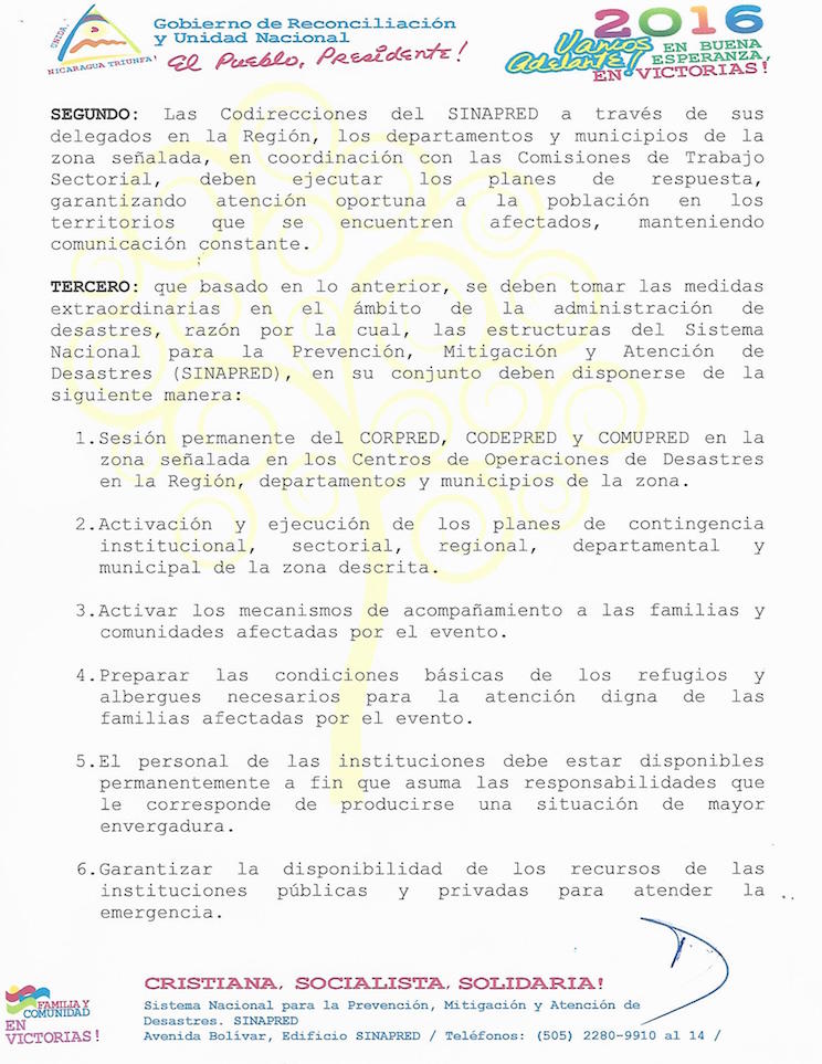 Alerta Amarilla