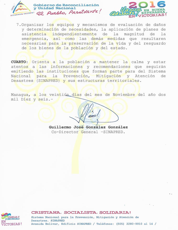 Alerta Amarilla