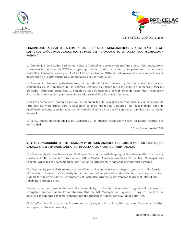 Comunicado