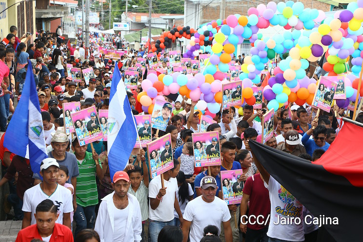 Caminata FSLN Matagalpa