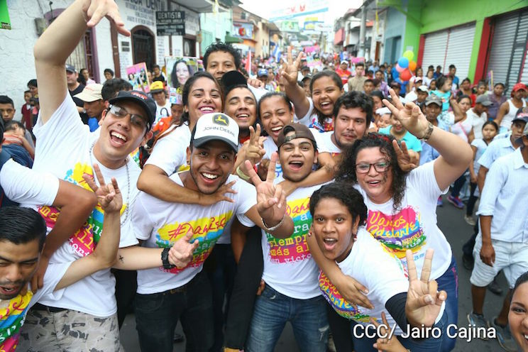 Caminata FSLN Matagalpa