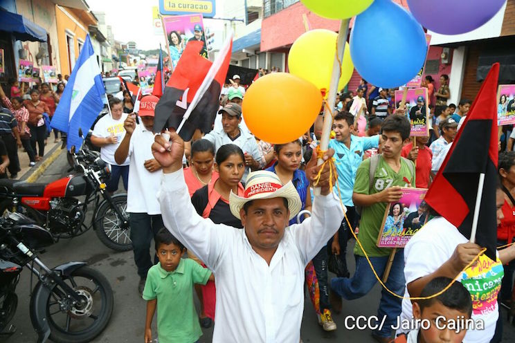 Caminata FSLN Matagalpa