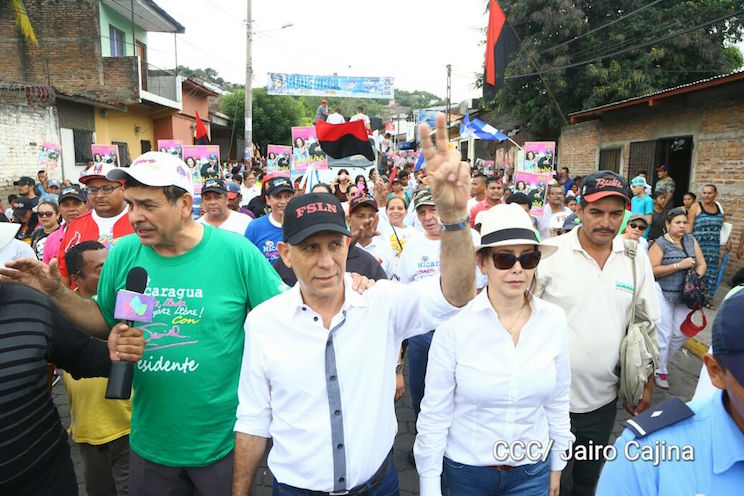 Caminata FSLN Matagalpa