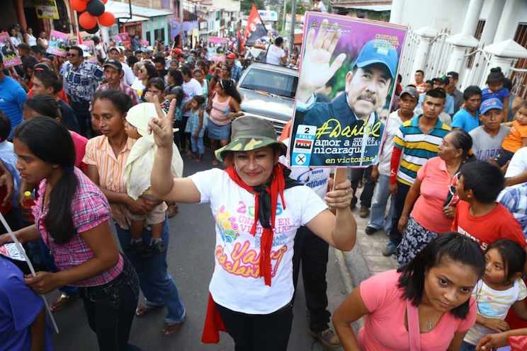 Caminata FSLN Matagalpa