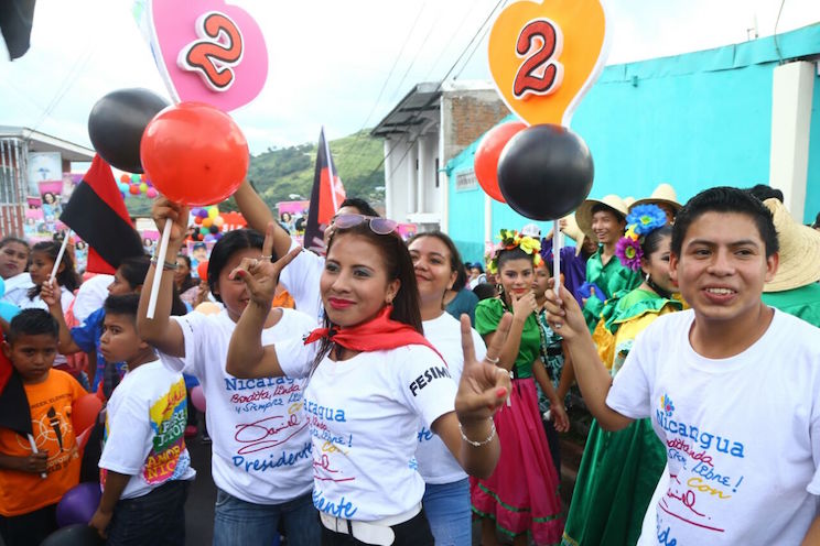 Caminata FSLN Matagalpa