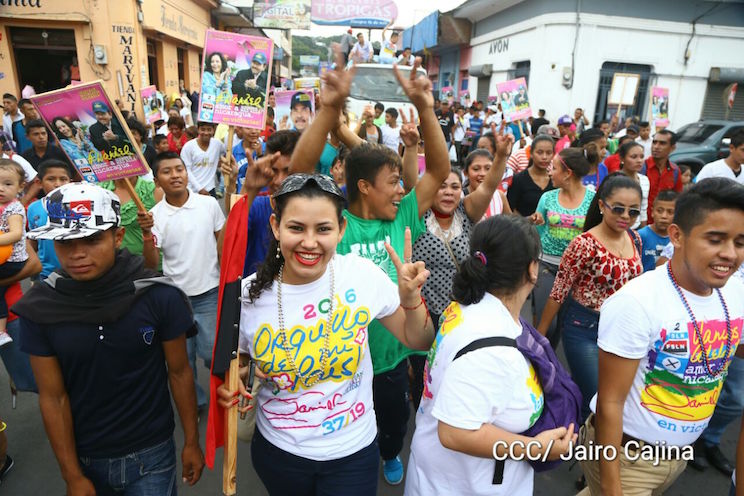 Caminata FSLN Matagalpa
