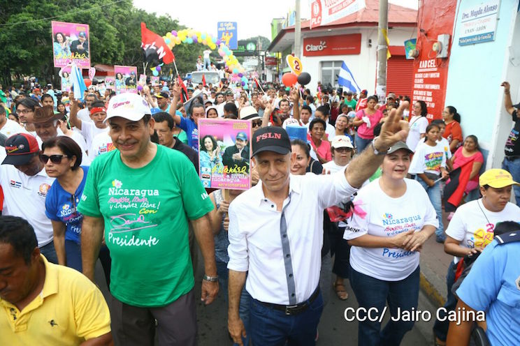 Caminata FSLN Matagalpa
