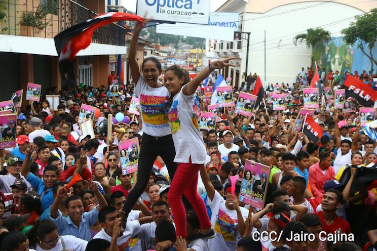 Caminata FSLN Matagalpa