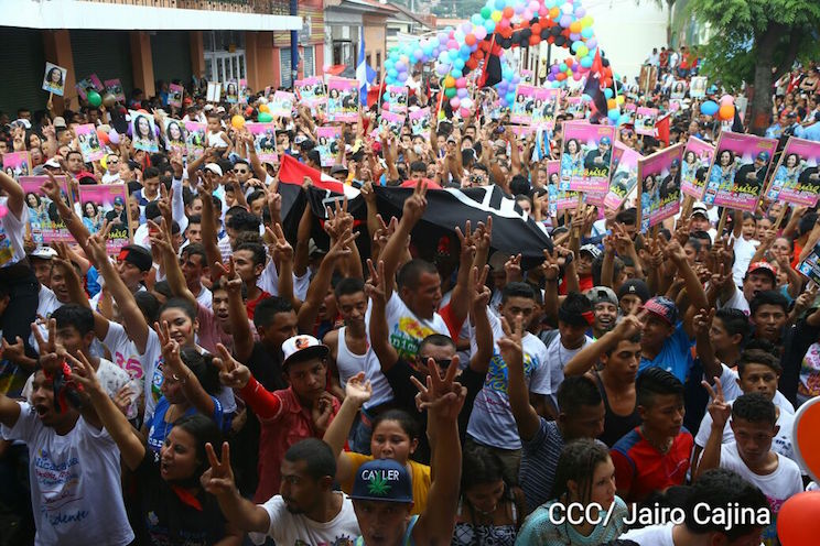 Caminata FSLN Matagalpa