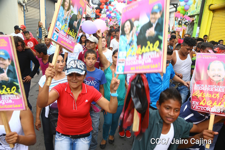 Caminata FSLN Matagalpa