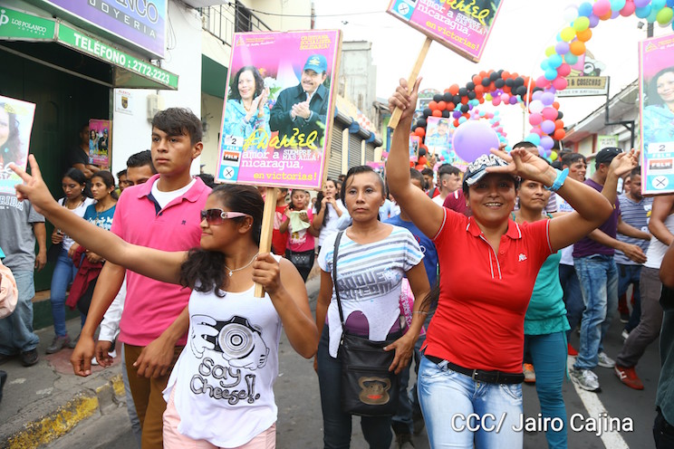 Caminata FSLN Matagalpa