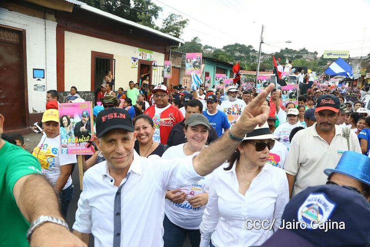 Caminata FSLN Matagalpa