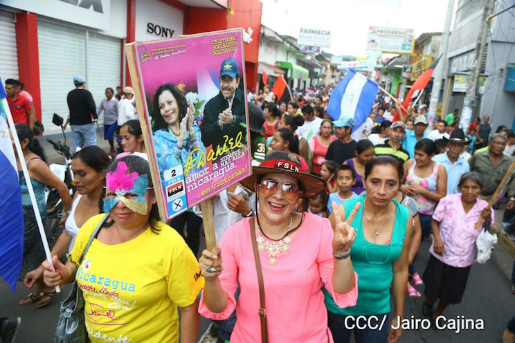 Caminata FSLN Matagalpa