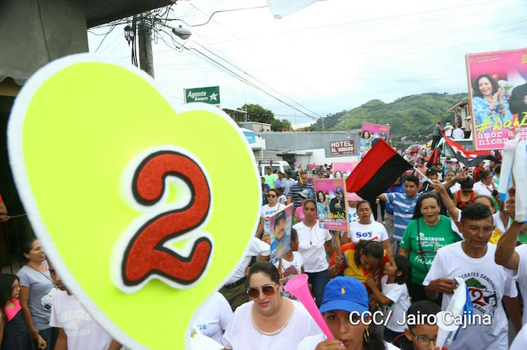 Caminata FSLN Matagalpa