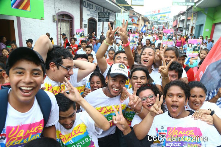Caminata FSLN Matagalpa