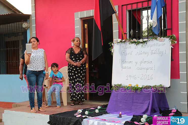 Funerales compañero René Núñez