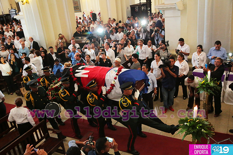 Funerales compañero René Núñez