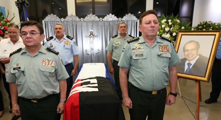 vela de cuerpo presente del compañero René Núñez Téllez