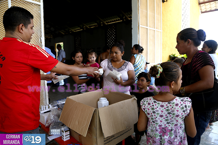 Familias de Tipitapa y Ticuantepe celebran ferias de la salud y la alegr&iacute;a en Buena Esperanza