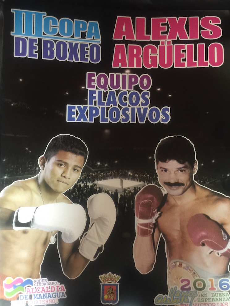 Chocolatito y Alexis Argüello