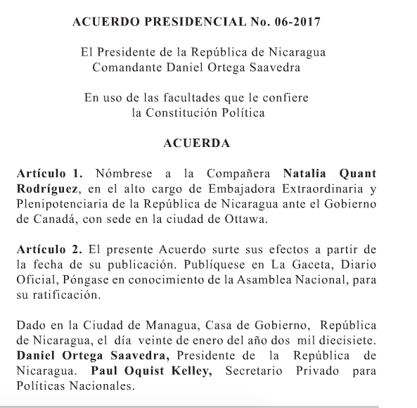 Nombramiento