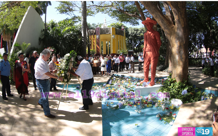 Homenaje a Sandino en Asamblea Nacional