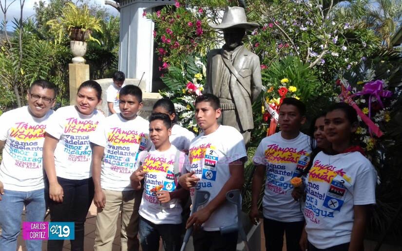 Homenaje a Sandino en Niquinohomo