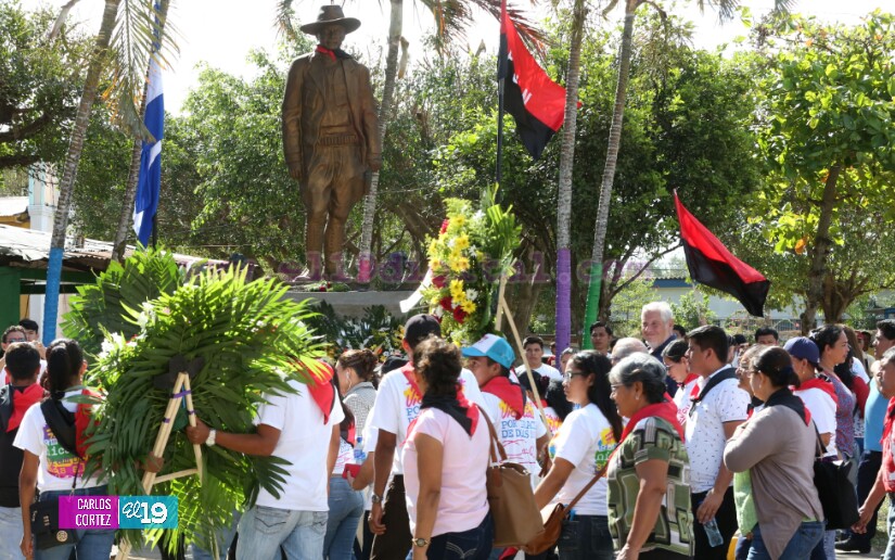 Homenaje a Sandino en Niquinohomo