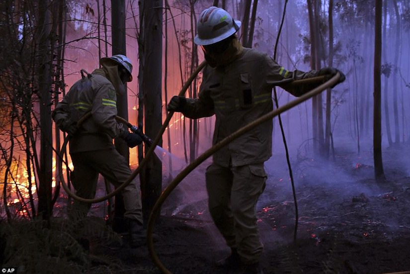 Incendio Portugal
