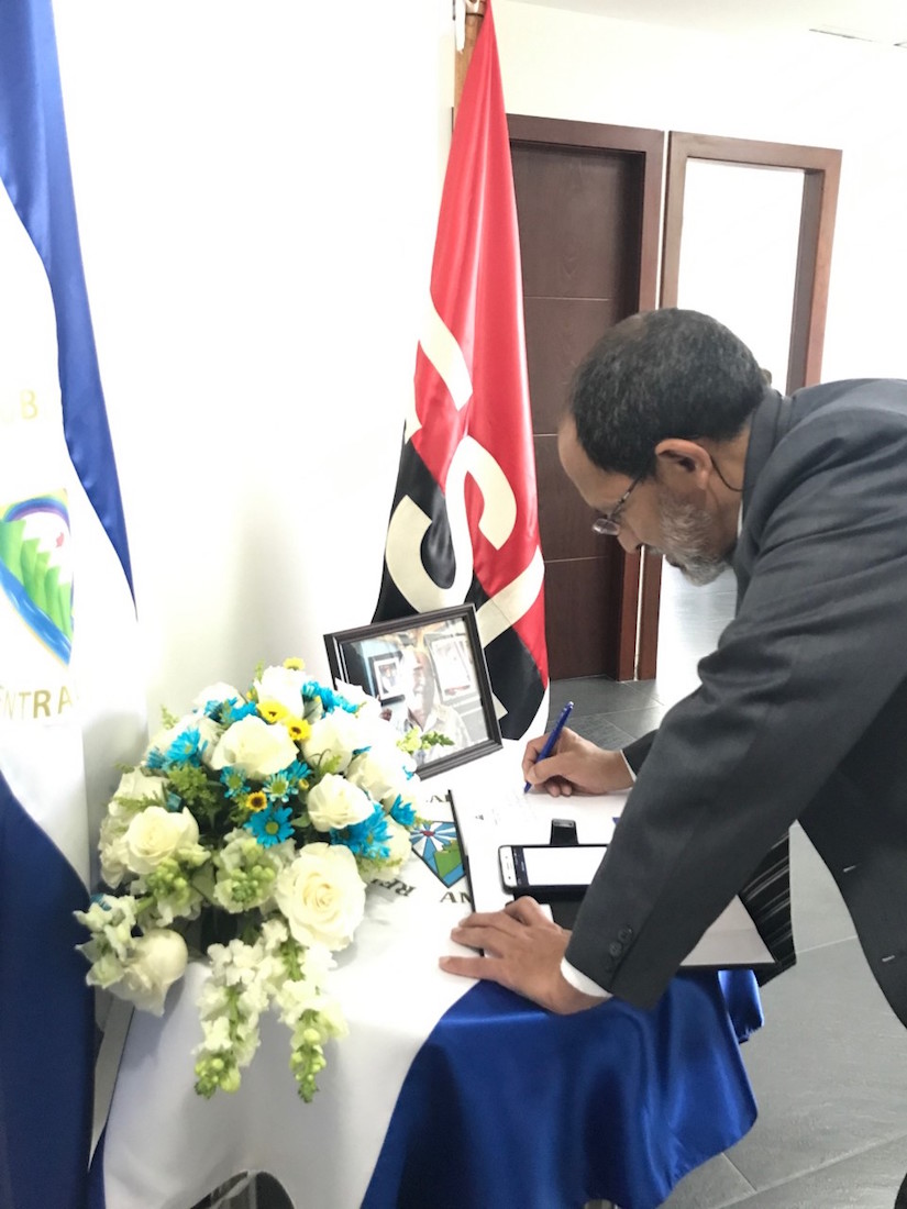 Condolencias Perú Padre Miguel D'Escoto
