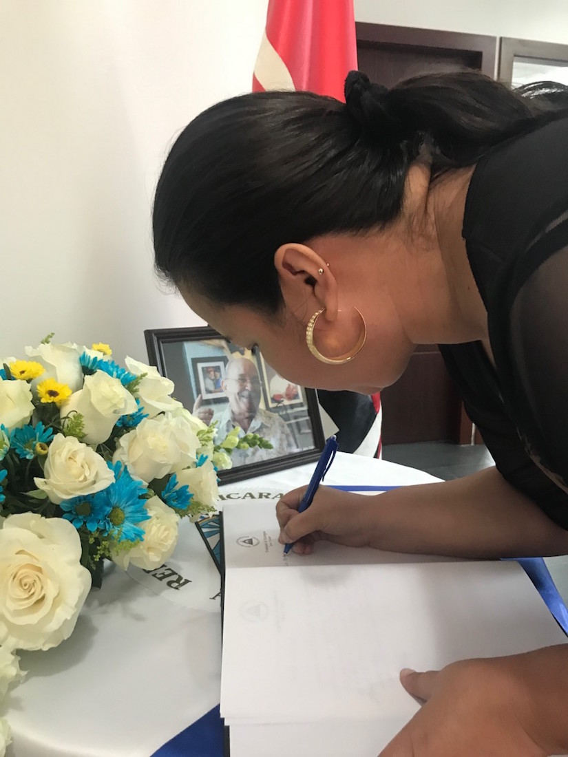 Condolencias Perú Padre Miguel D'Escoto