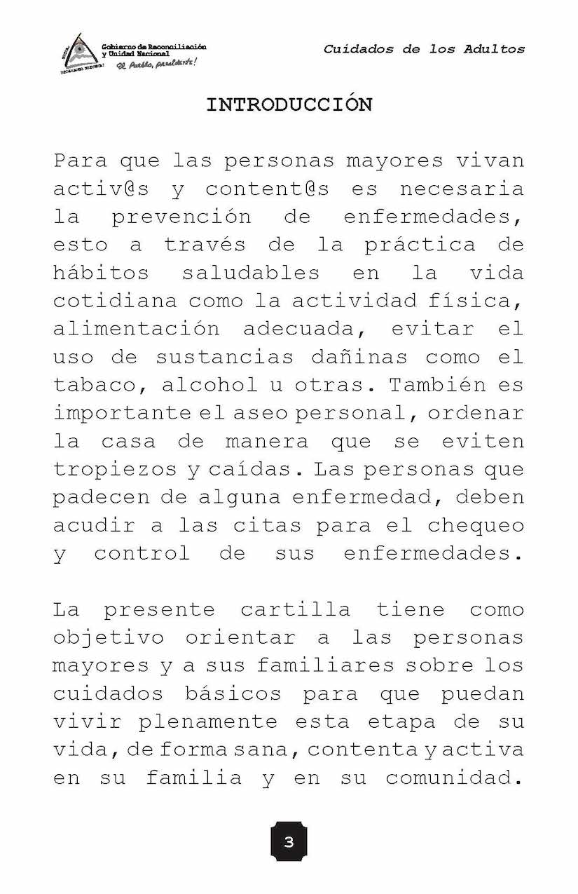 Cartilla Adultos Mayores