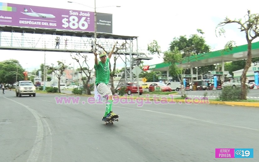 skateboarding
