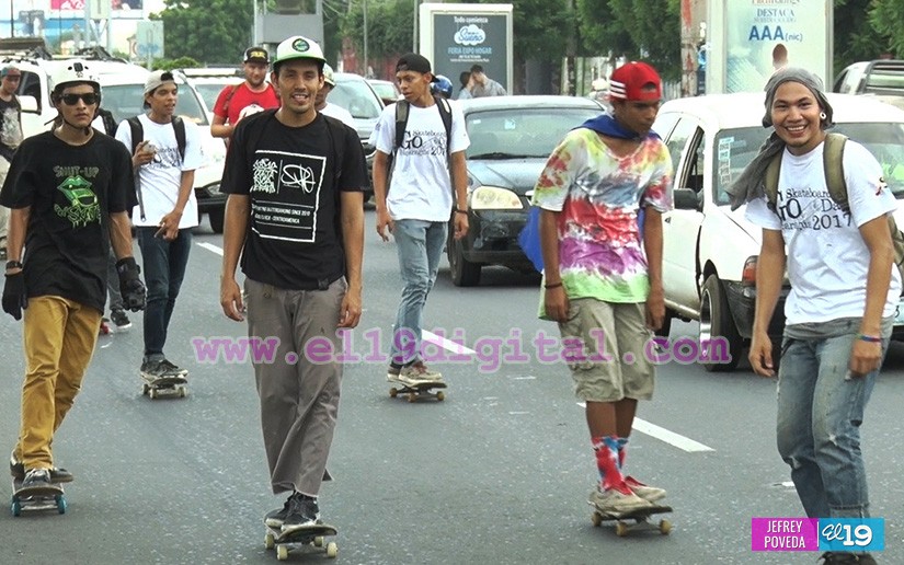 skateboarding