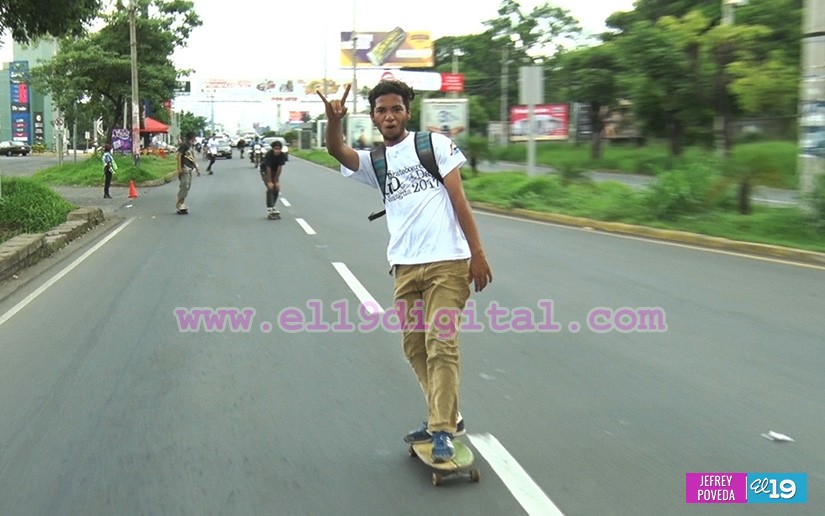 skateboarding