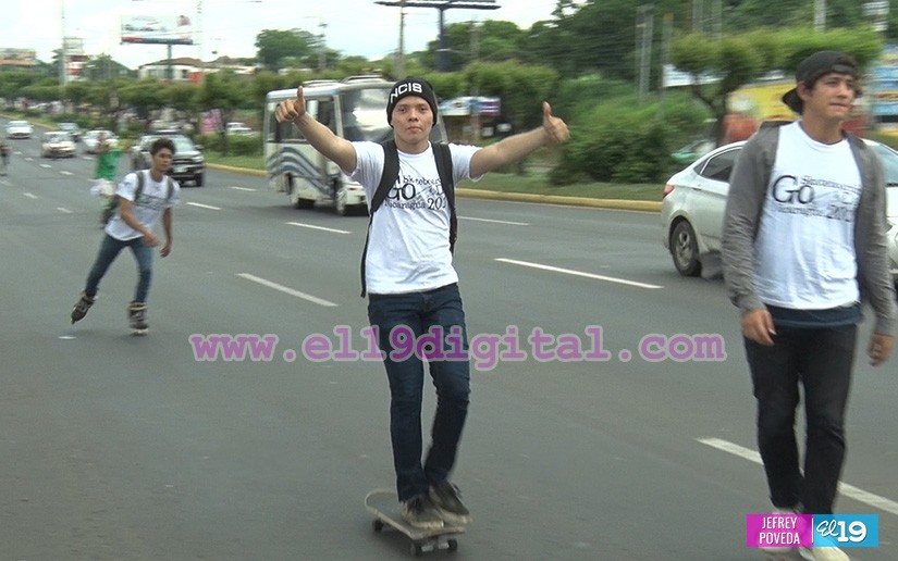 skateboarding