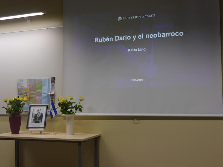 Homenaje a Dar&iacute;o en Estonia