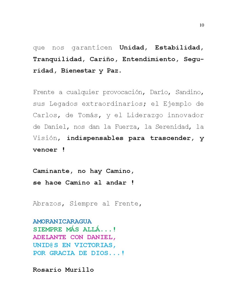 mensaje
