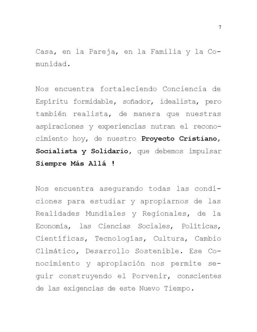 mensaje