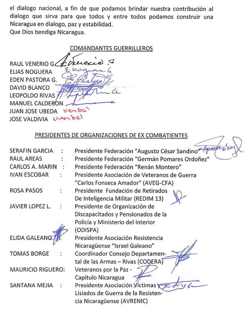 excombatientes