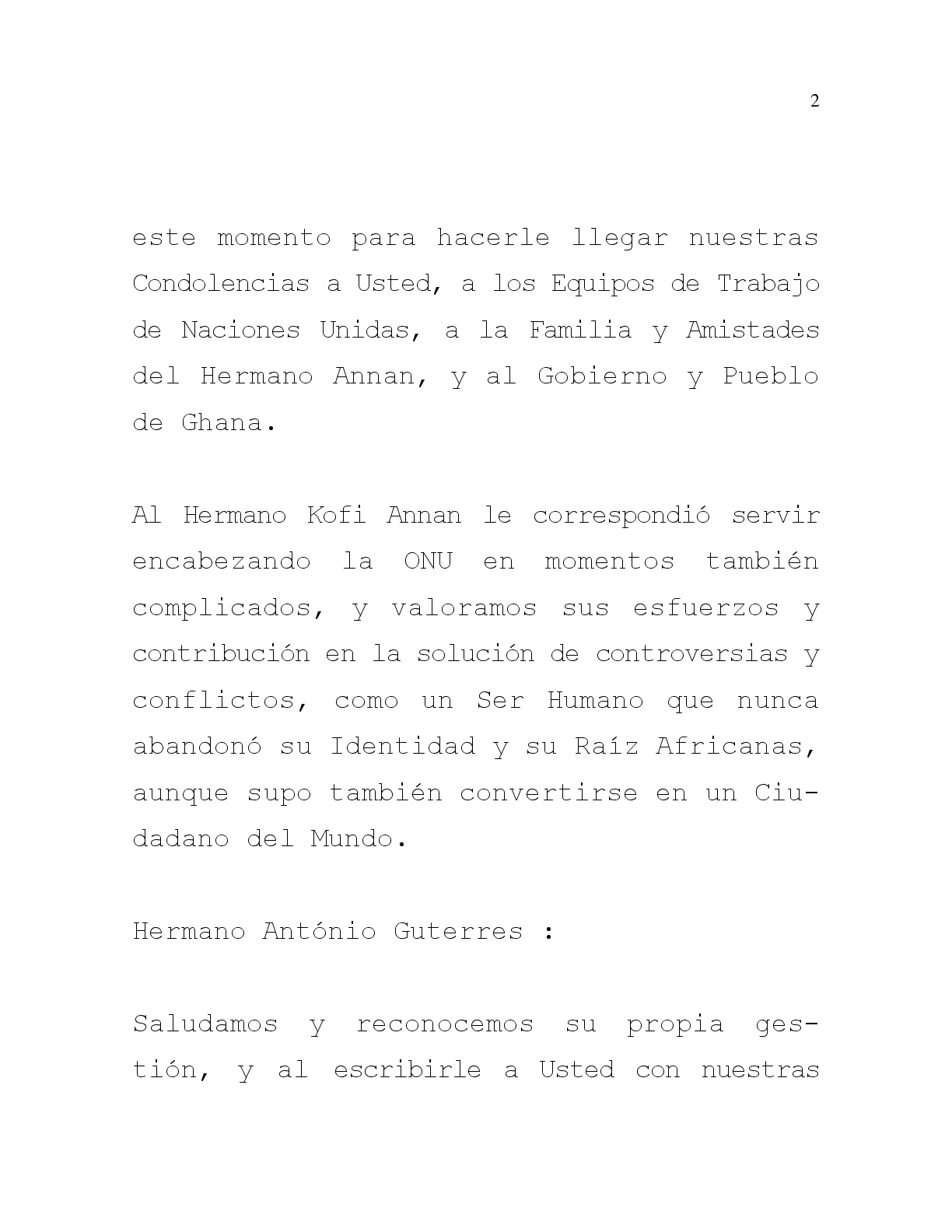 mensaje