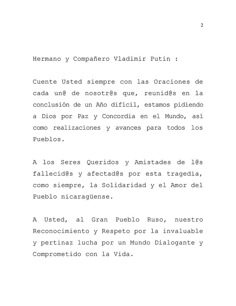 mensaje