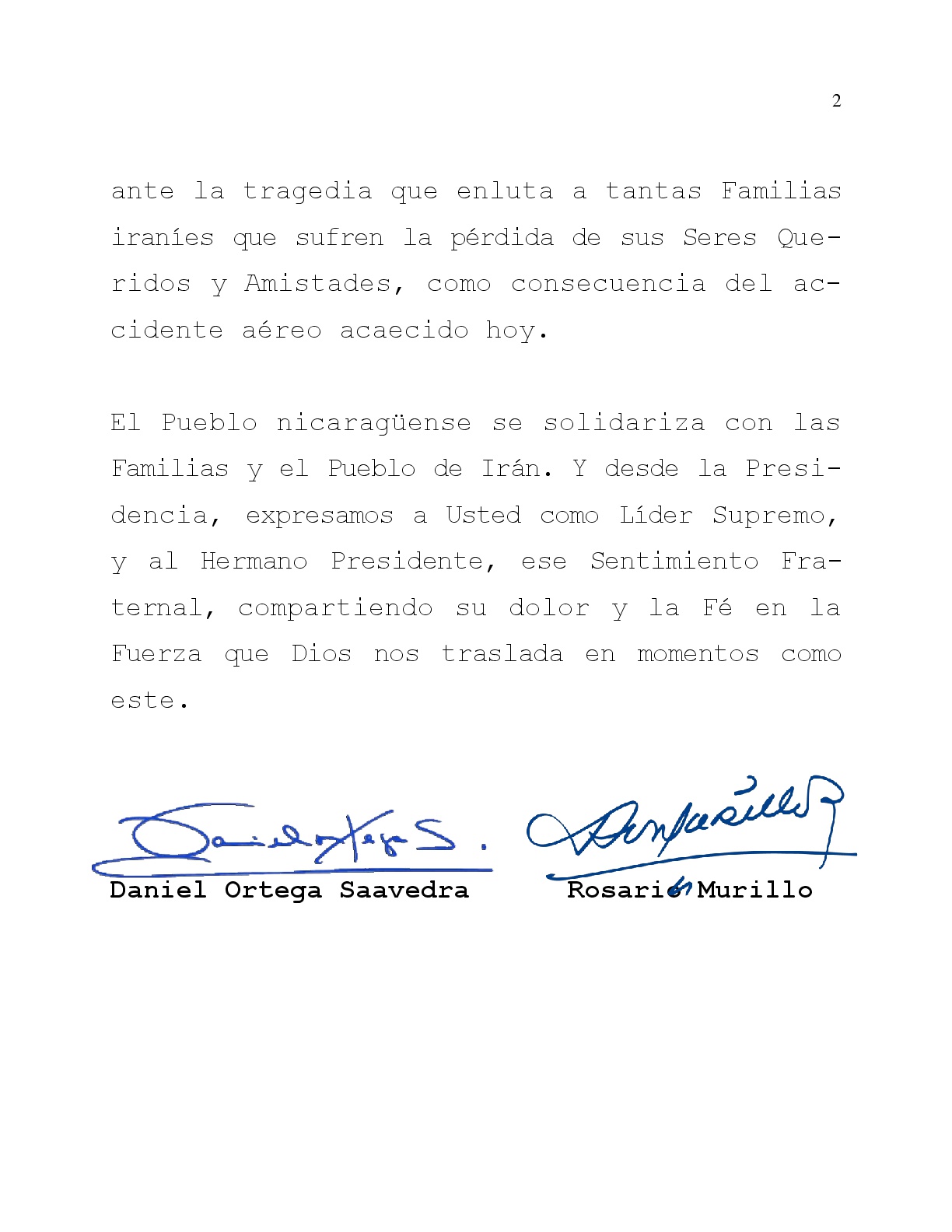 mensaje