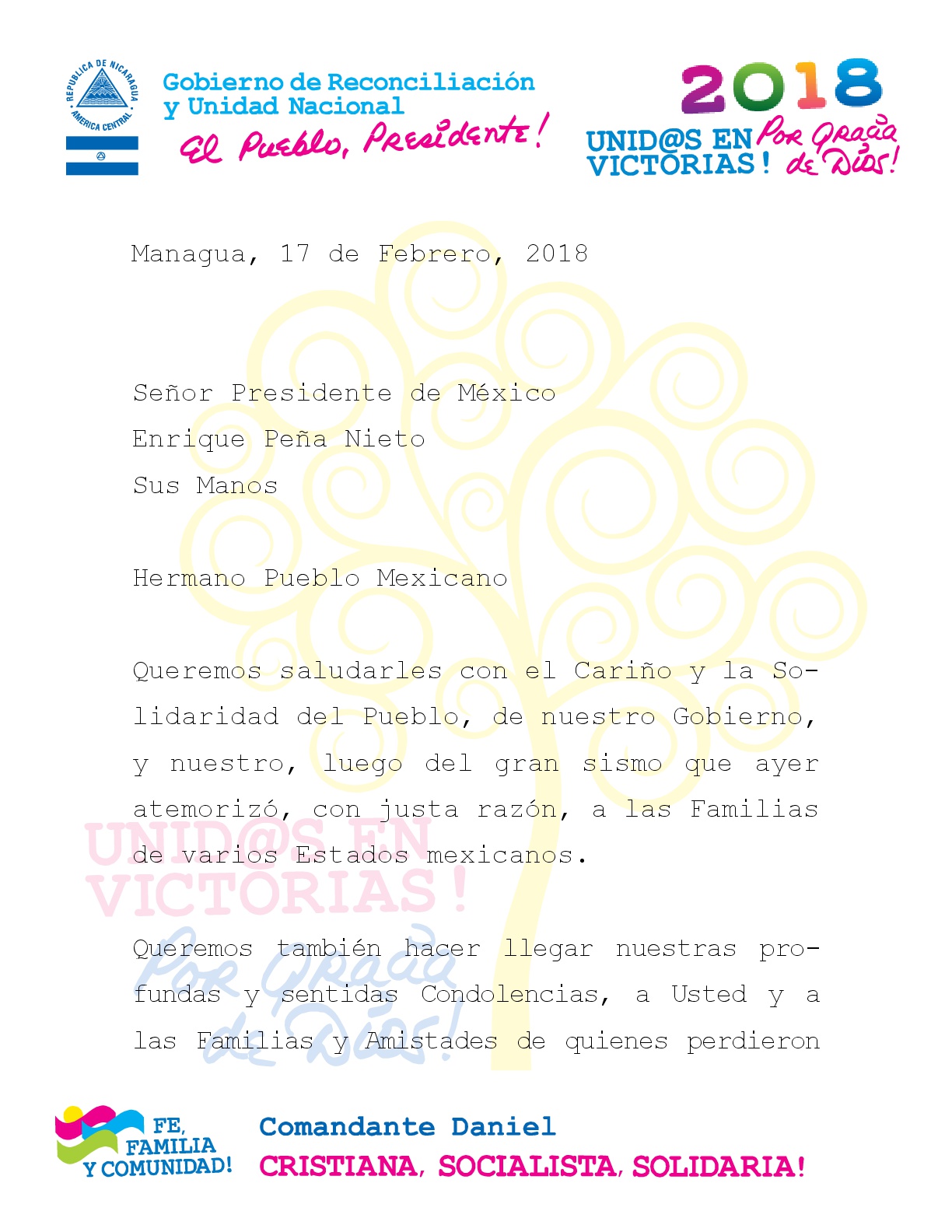 mensaje
