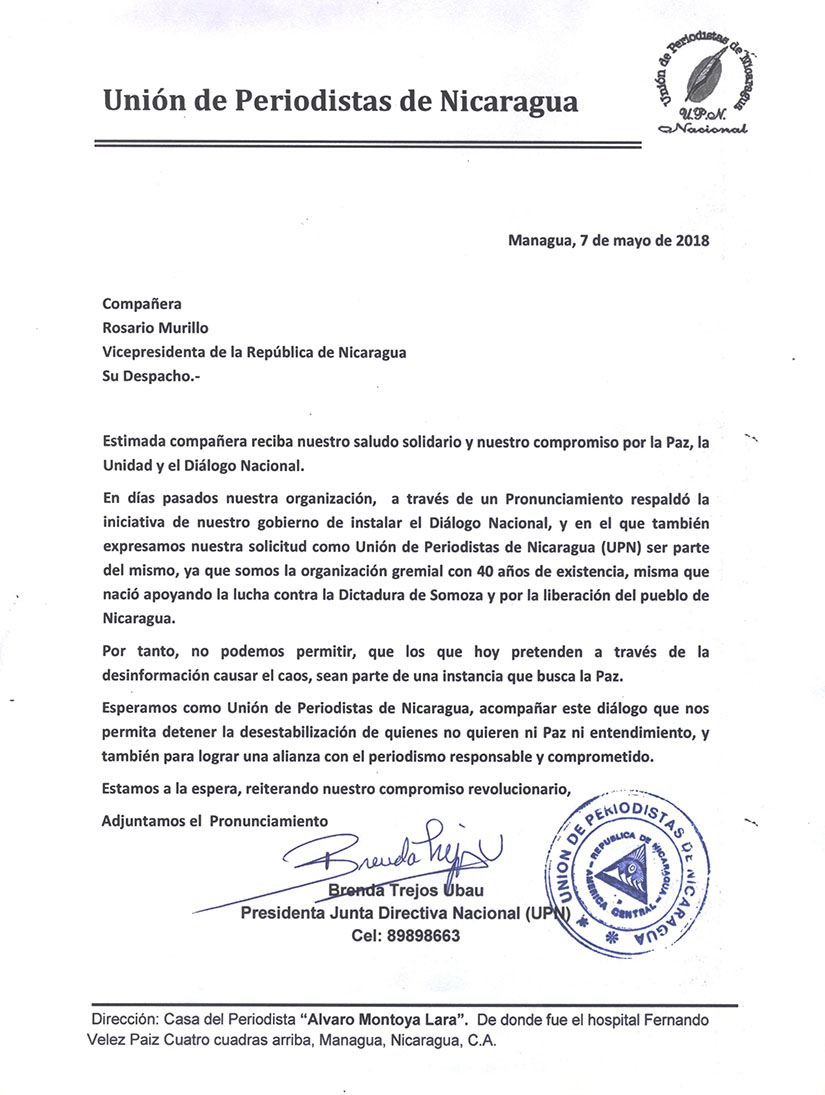 periodistas