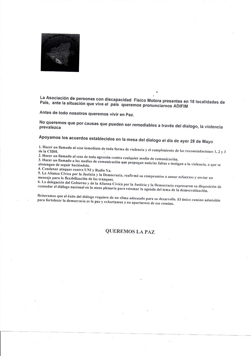 comunicado