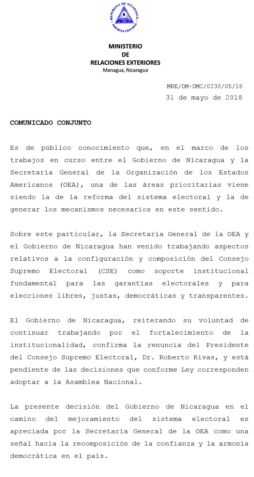 comunidado