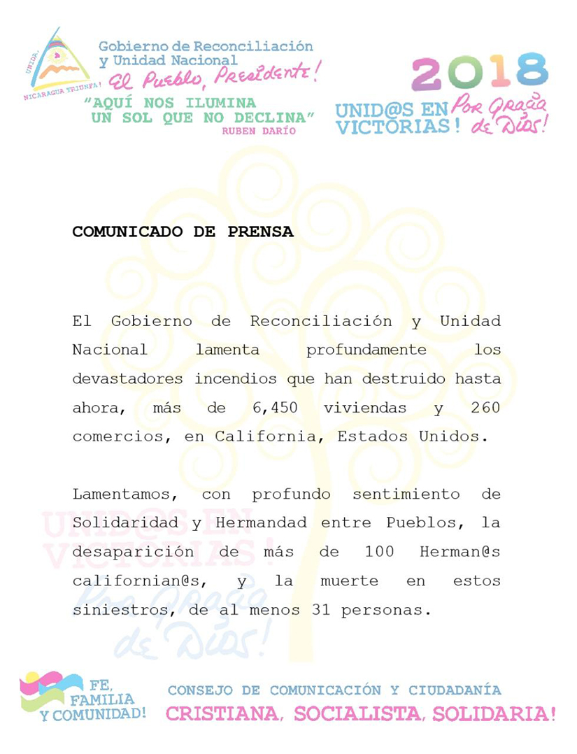 comunicado