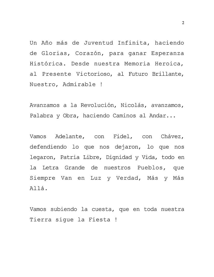 mensaje